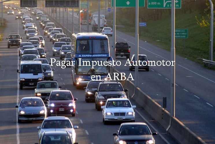 pagar tu impuesto automotor en ARBA