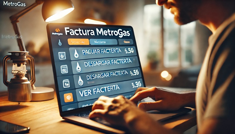 metro gas factura